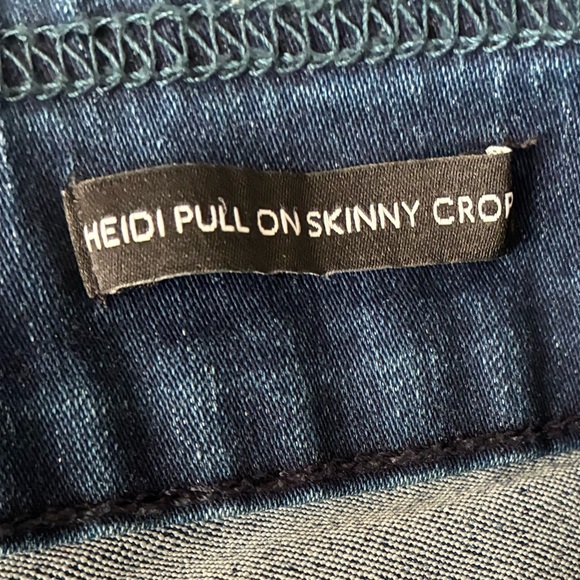 Nine West Women's Jeans Heidi Pull On Skinny Crop 6 - Picture 9 of 13